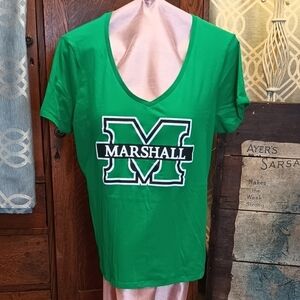 P-14 Marshall Green V-Neck T-Shirt XL